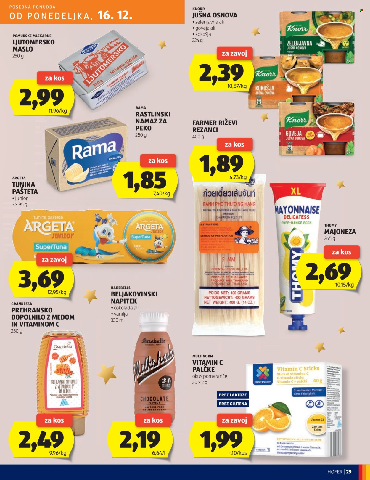 Hofer katalog - 12.12.2024 - 21.12.2024. Stran 29
