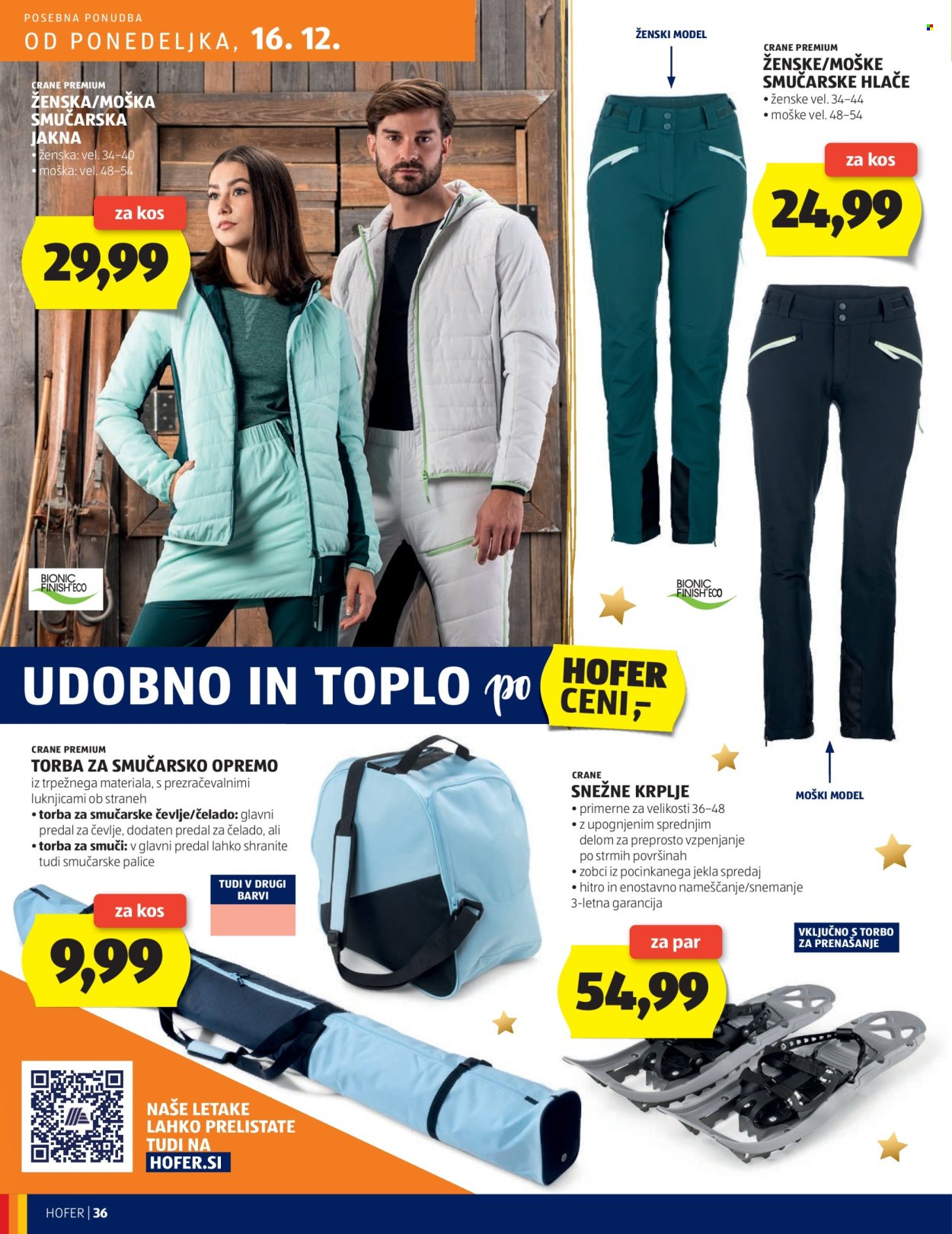 Hofer katalog - 12.12.2024 - 21.12.2024. Stran 36