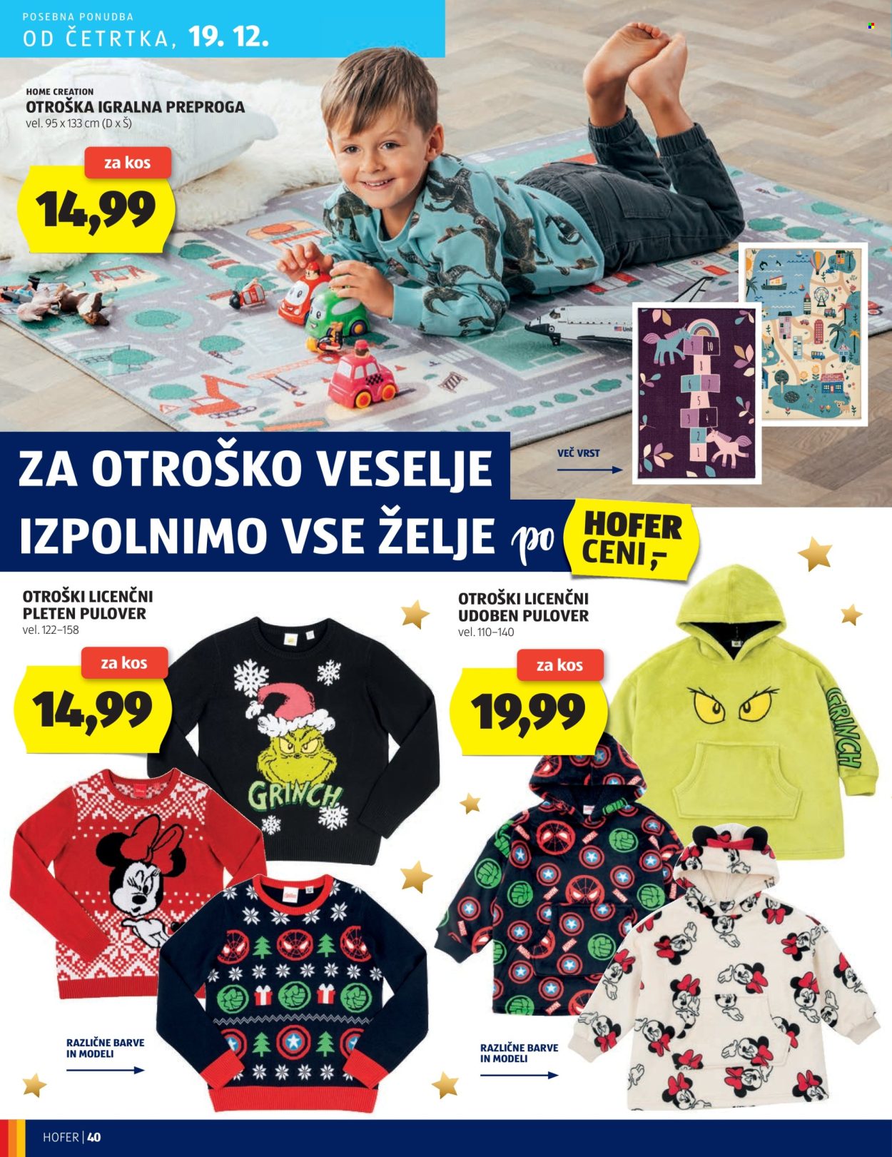 Hofer katalog - 12.12.2024 - 21.12.2024. Stran 40