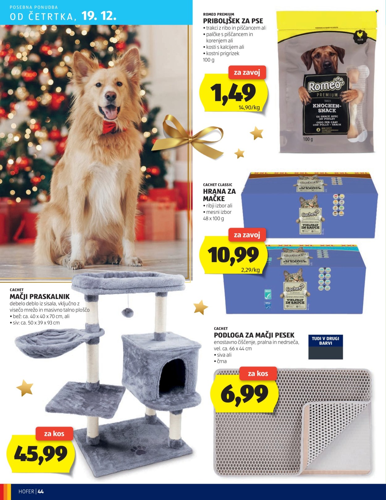 Hofer katalog - 12.12.2024 - 21.12.2024. Stran 44