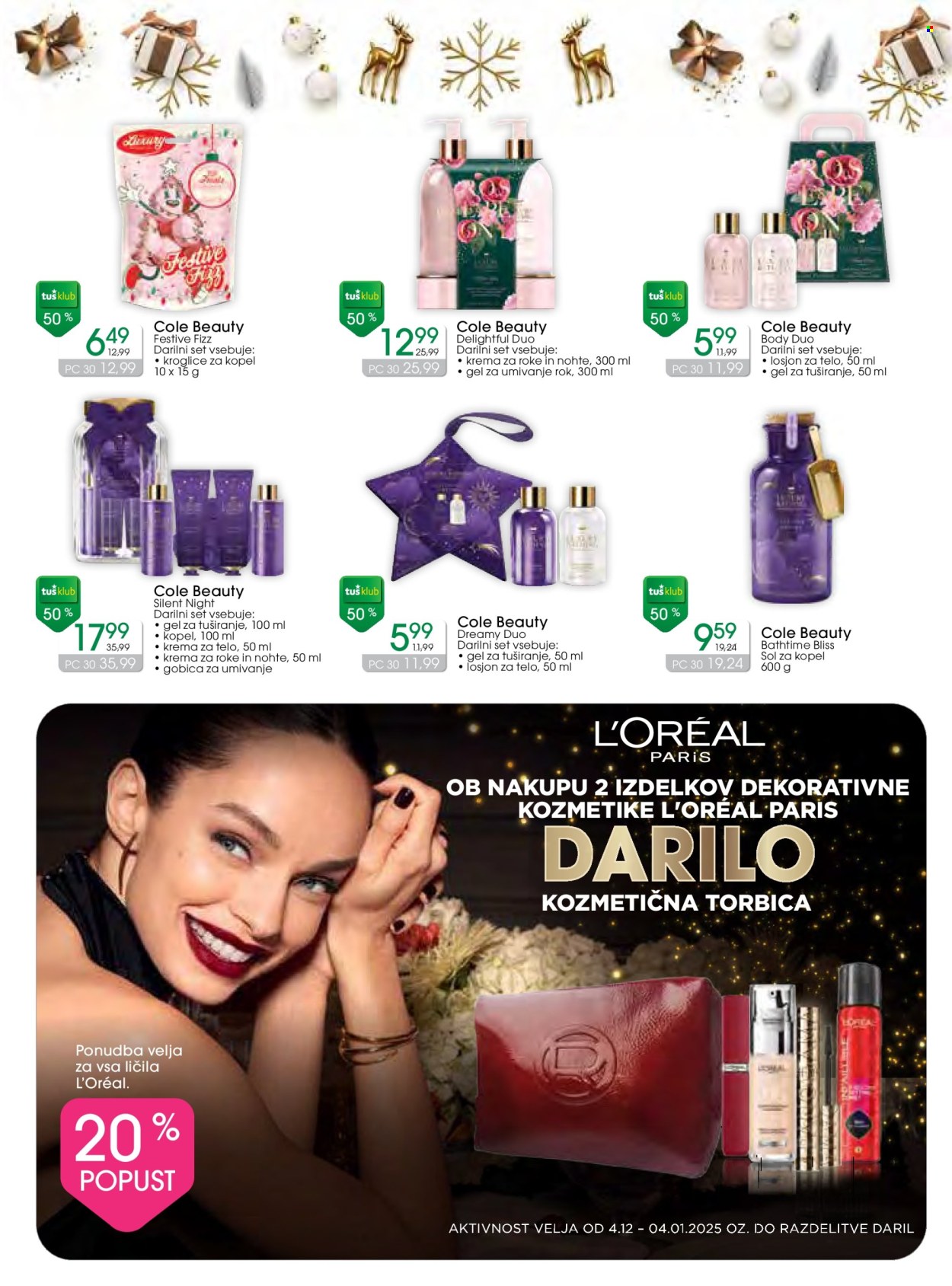 Tuš Drogeria katalog - 4.12.2024 - 4.1.2025. Stran 23