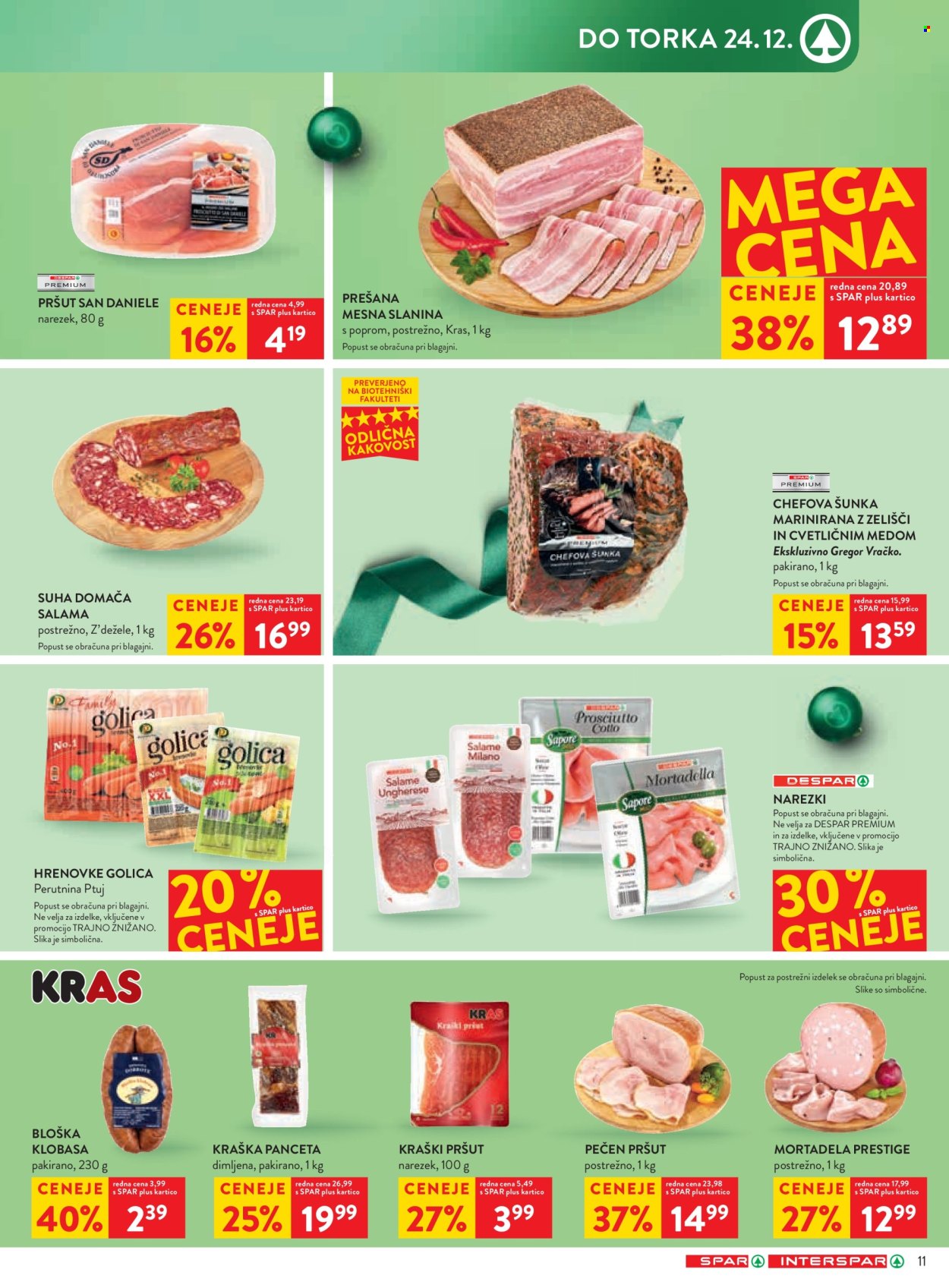 SPAR katalog - 18.12.2024 - 31.12.2024. Stran 13