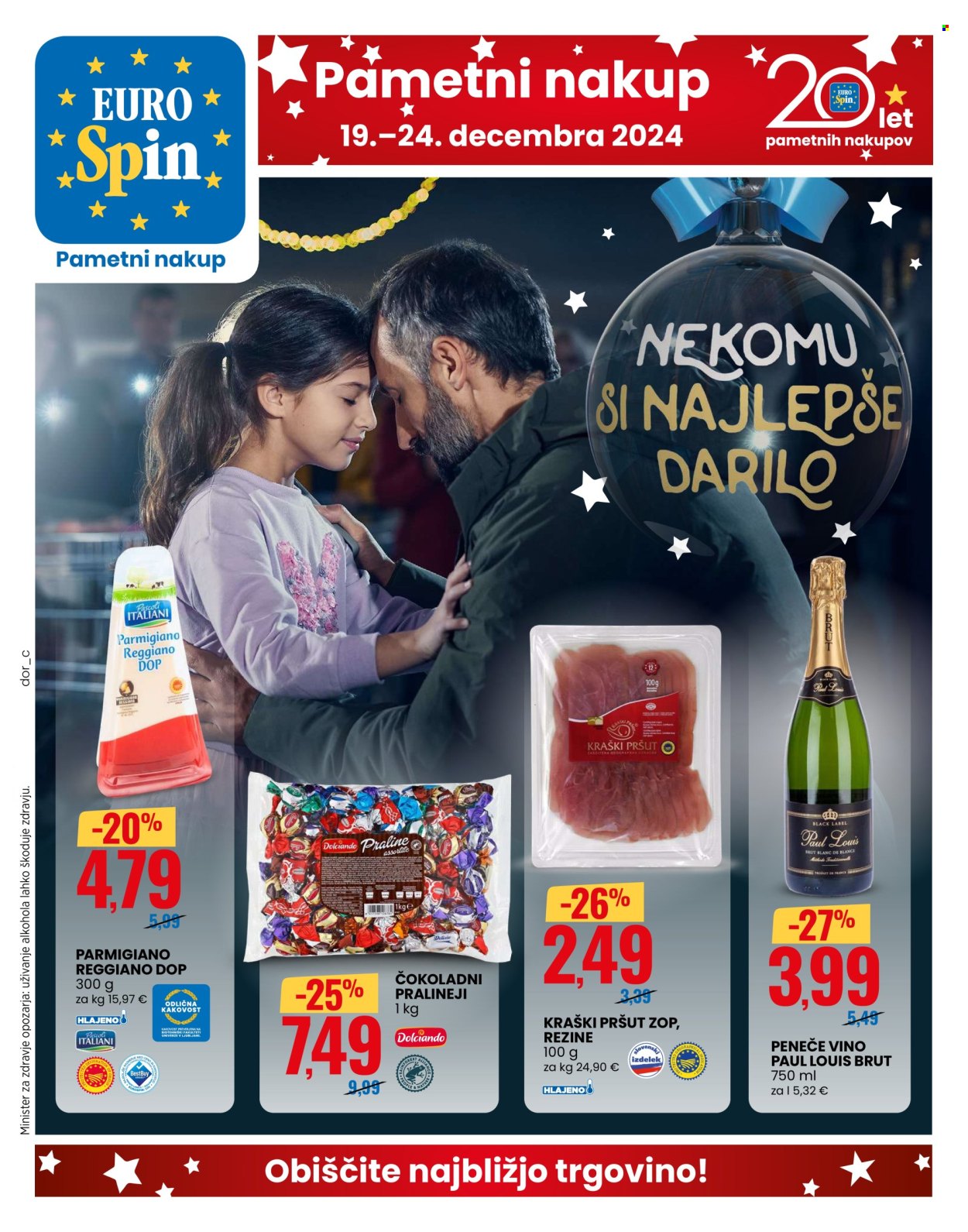 EuroSpin katalog - 19.12.2024 - 24.12.2024. Stran 1