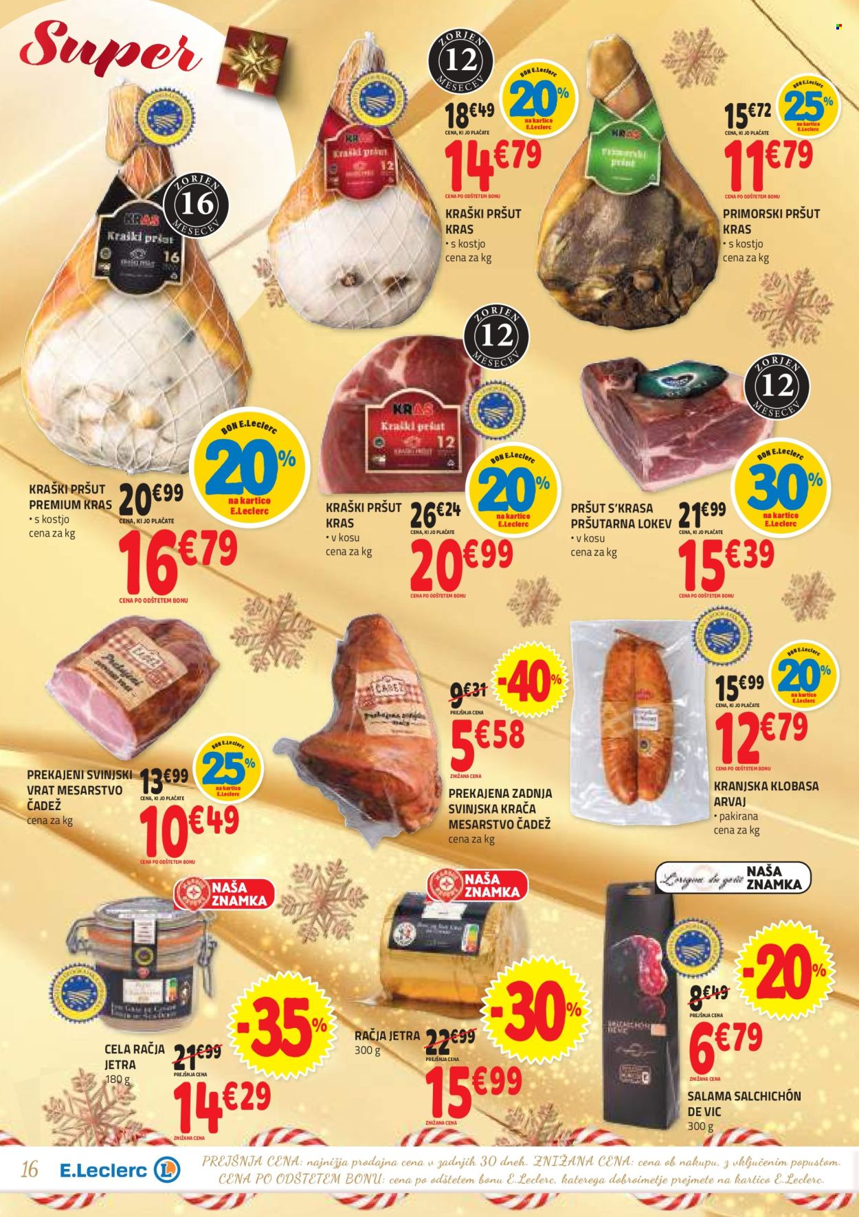 E.Leclerc katalog - 18.12.2024 - 31.12.2024. Stran 16