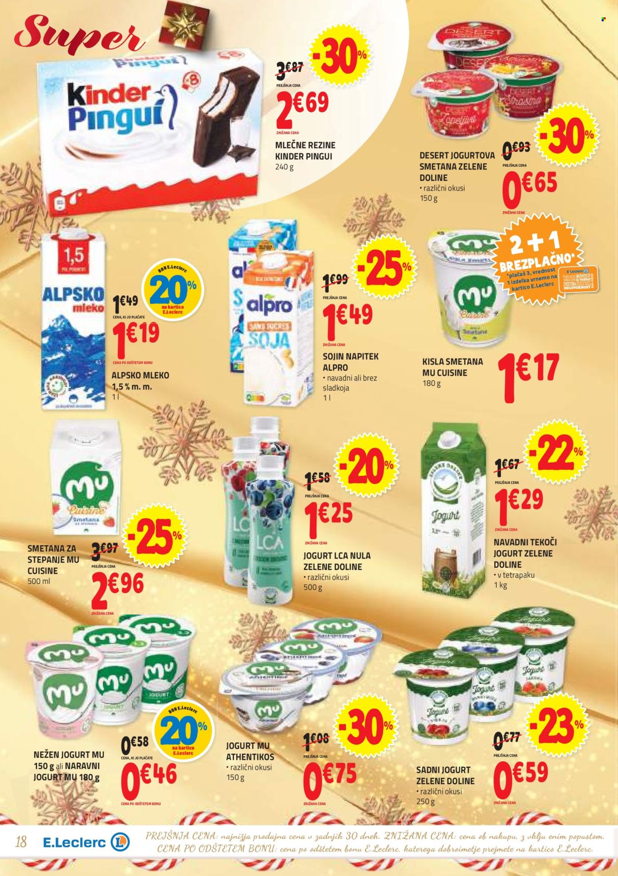 E.Leclerc katalog - 18.12.2024 - 31.12.2024. Stran 18
