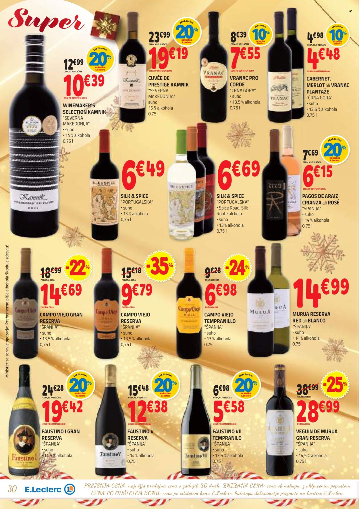 E.Leclerc katalog - 18.12.2024 - 31.12.2024. Stran 30