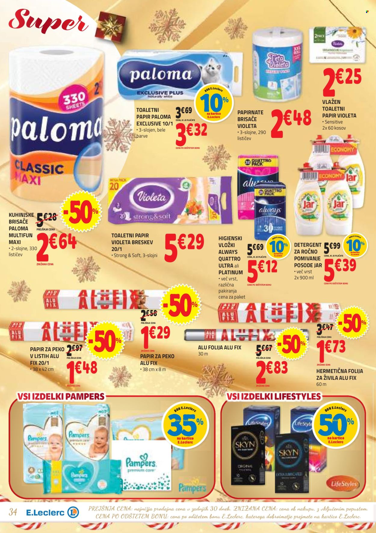 E.Leclerc katalog - 18.12.2024 - 31.12.2024. Stran 34