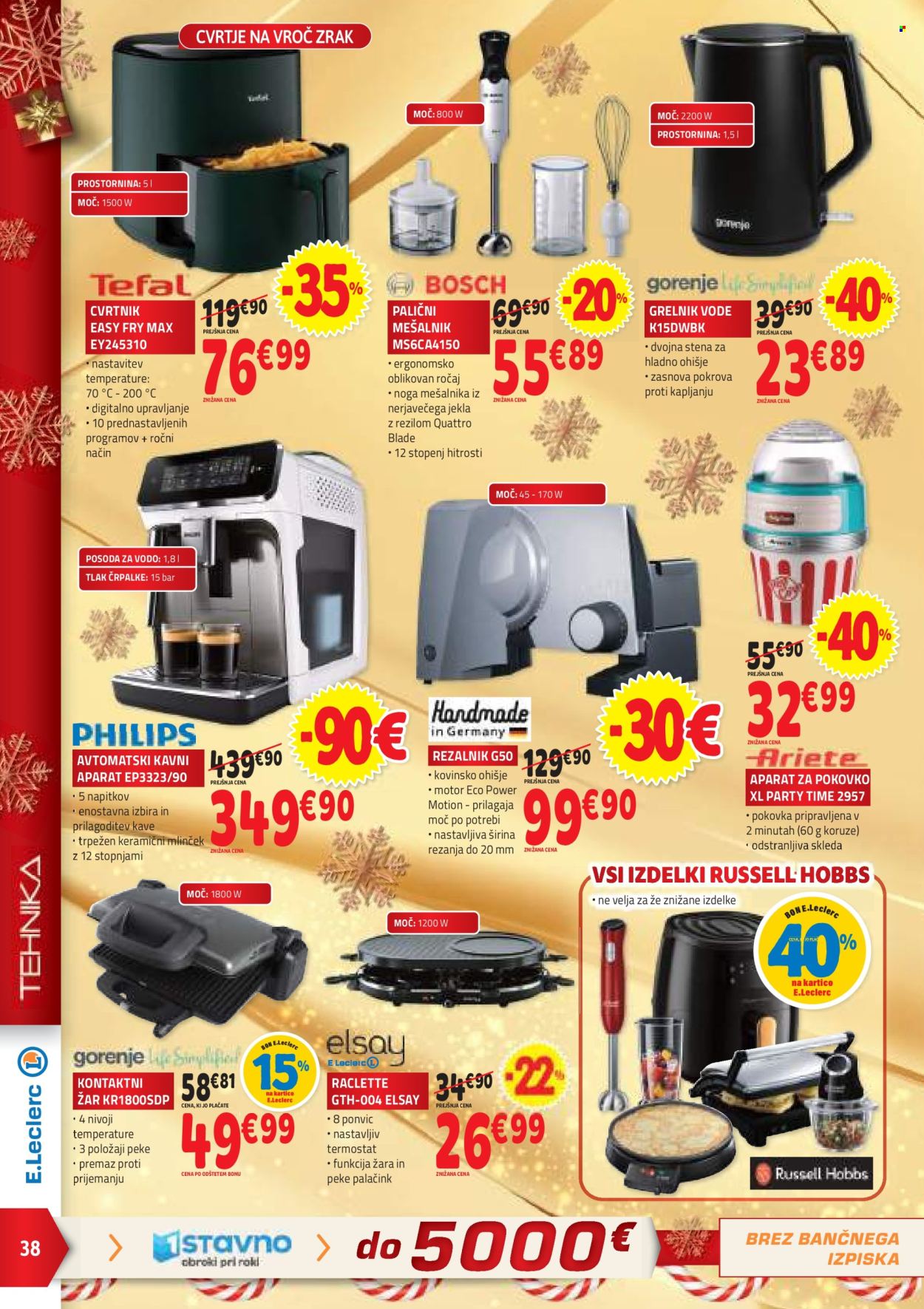 E.Leclerc katalog - 18.12.2024 - 31.12.2024. Stran 38