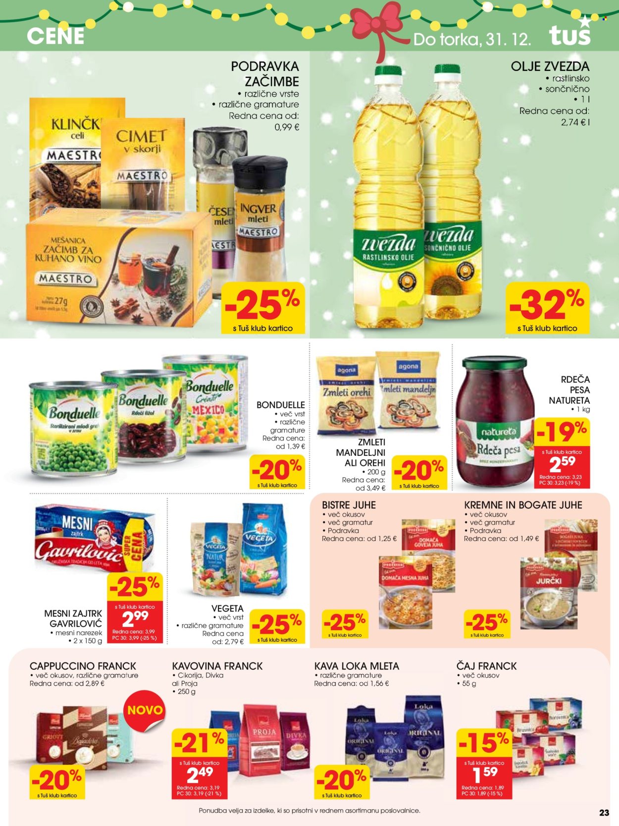 Tuš katalog - 18.12.2024 - 31.12.2024. Stran 23