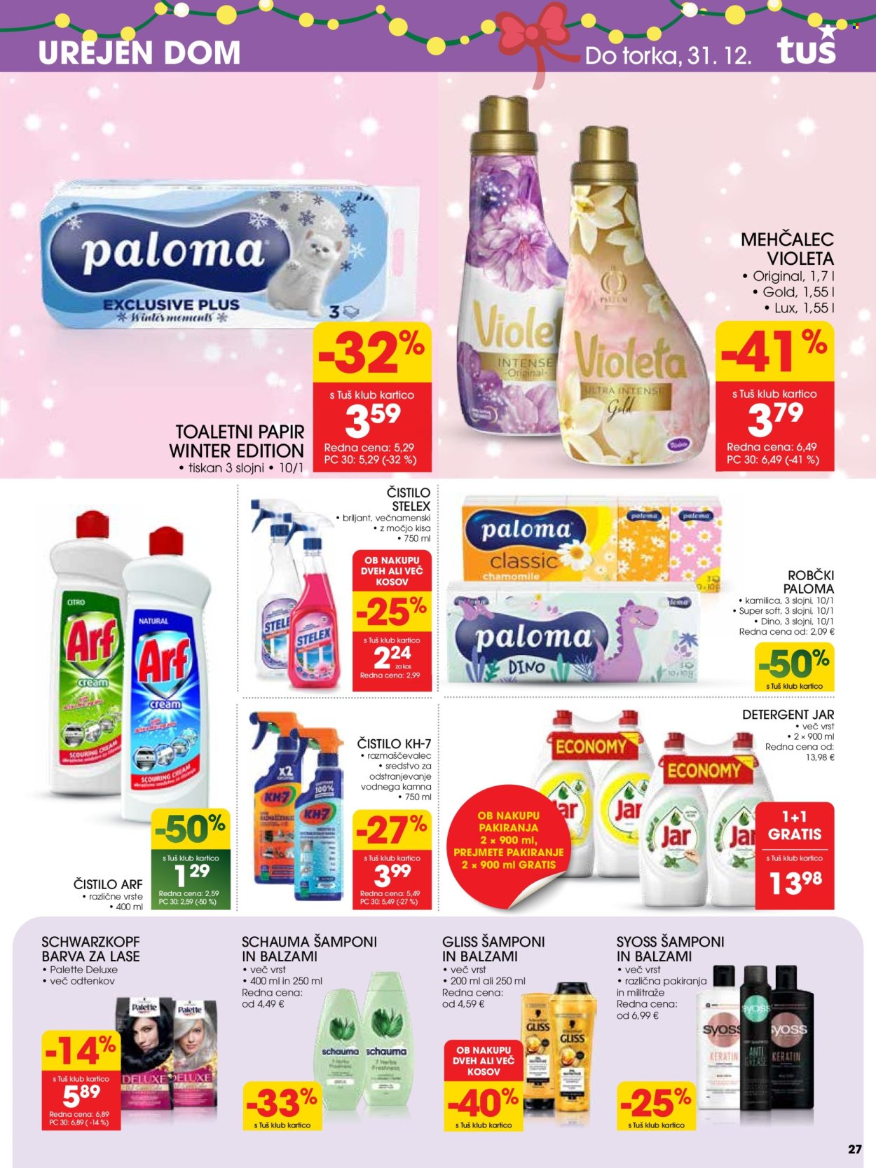 Tuš katalog - 18.12.2024 - 31.12.2024. Stran 27
