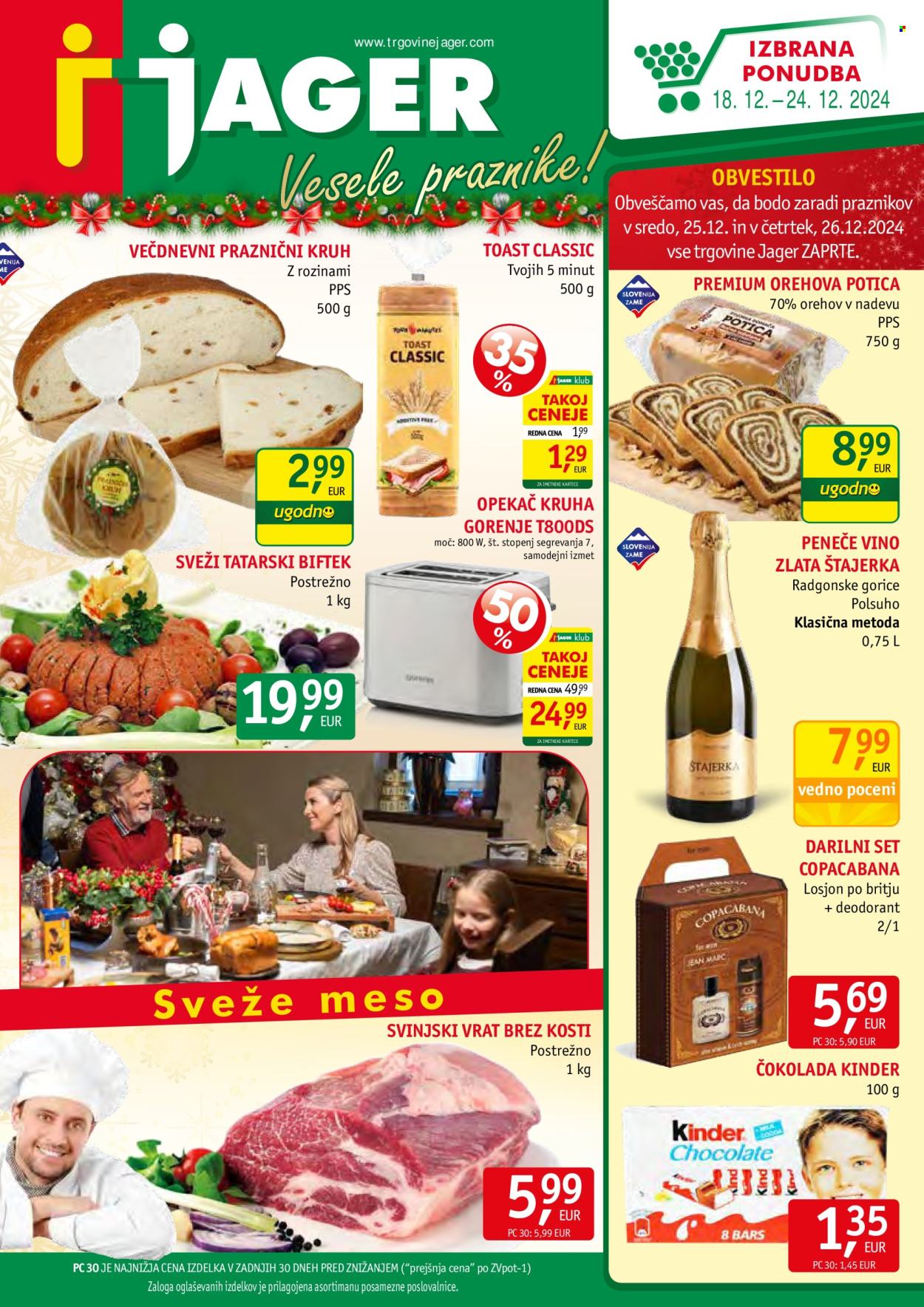 JAGER katalog - 18.12.2024 - 24.12.2024. Stran 1