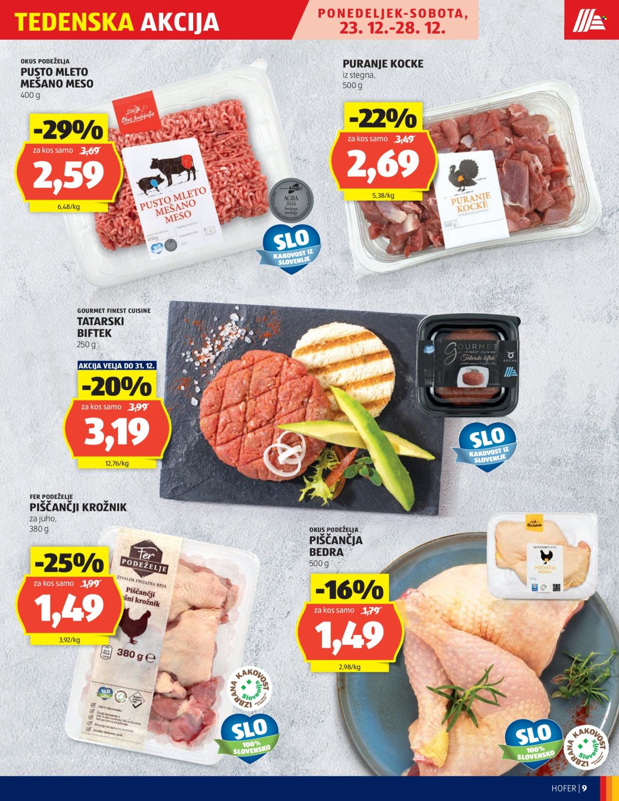 Hofer katalog - 19.12.2024 - 28.12.2024. Stran 9
