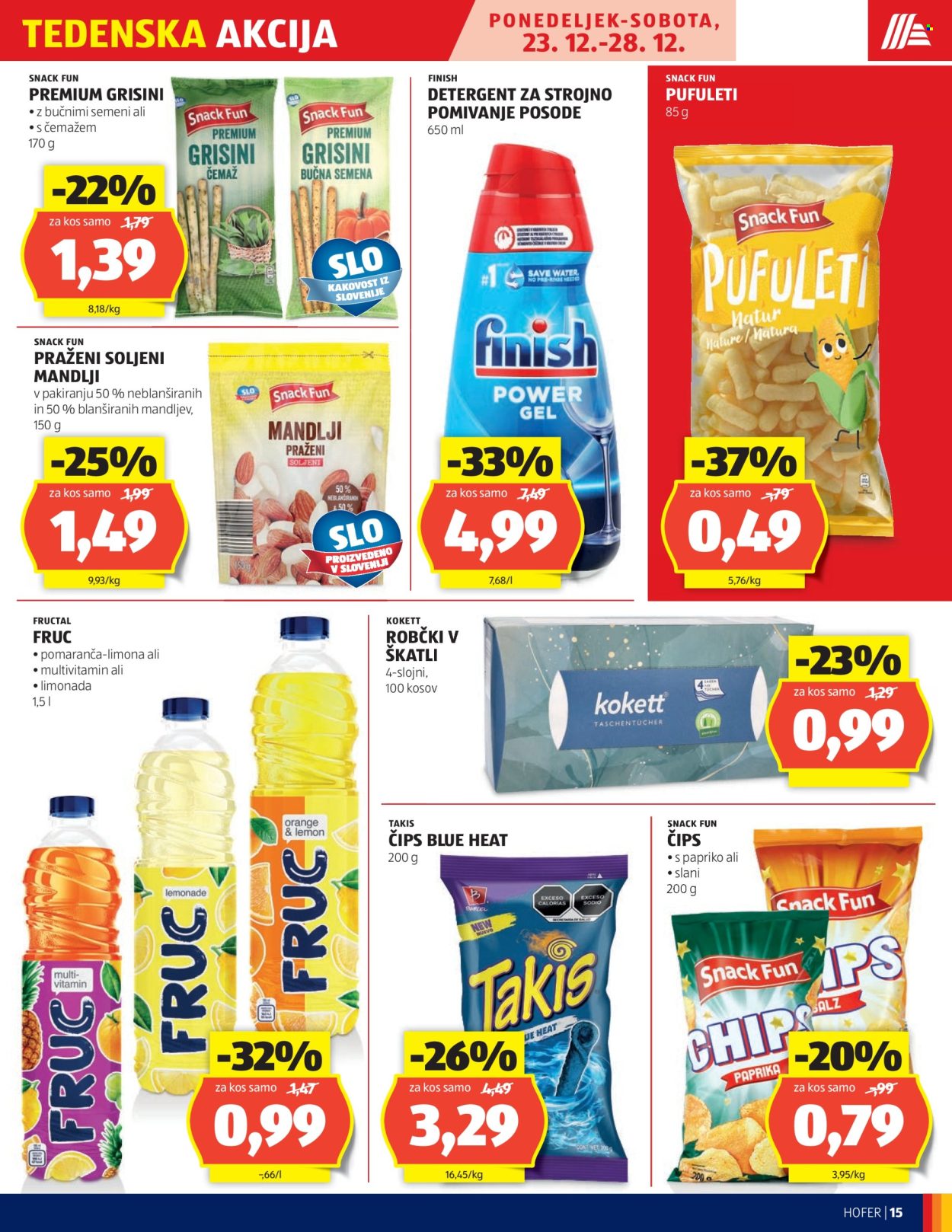 Hofer katalog - 19.12.2024 - 28.12.2024. Stran 15