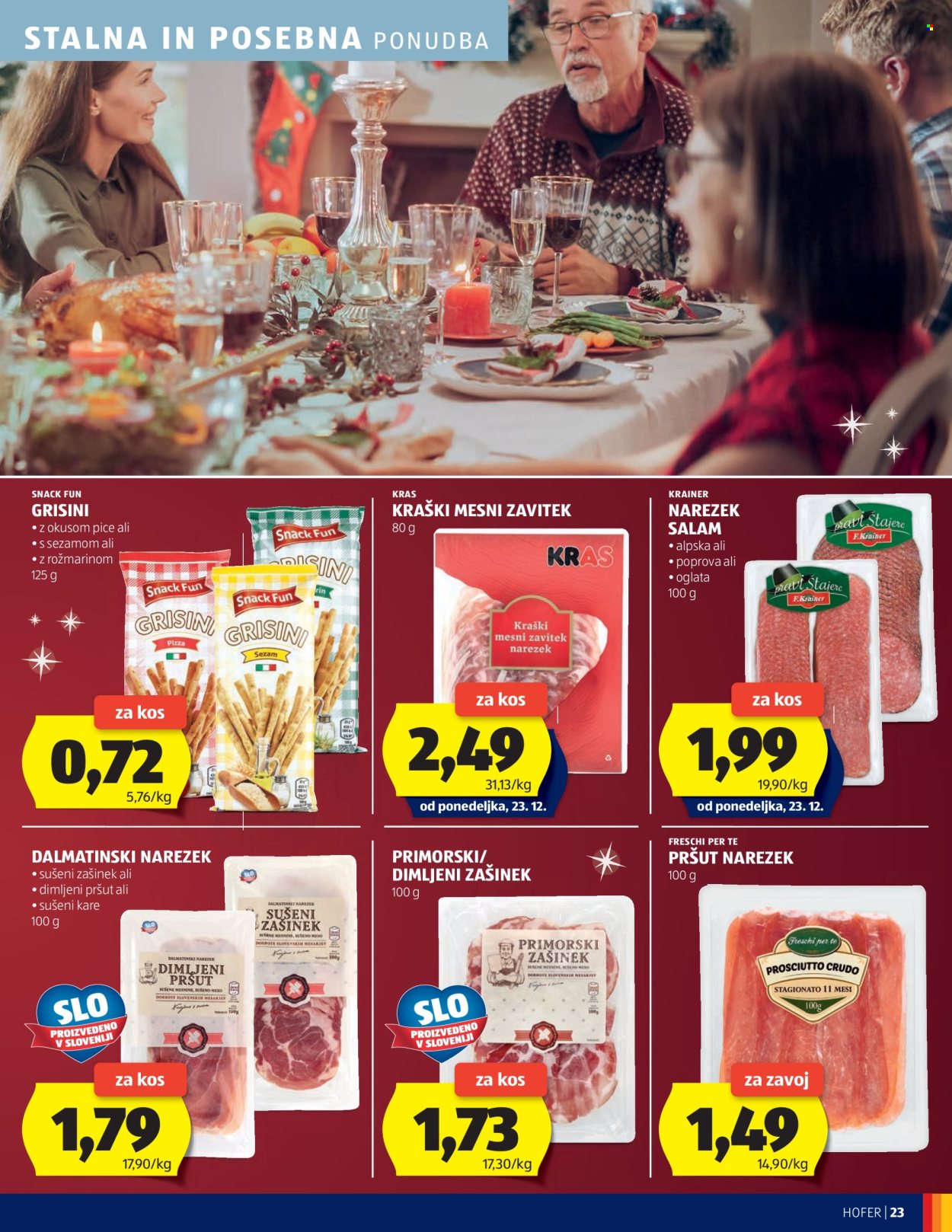 Hofer katalog - 19.12.2024 - 28.12.2024. Stran 23
