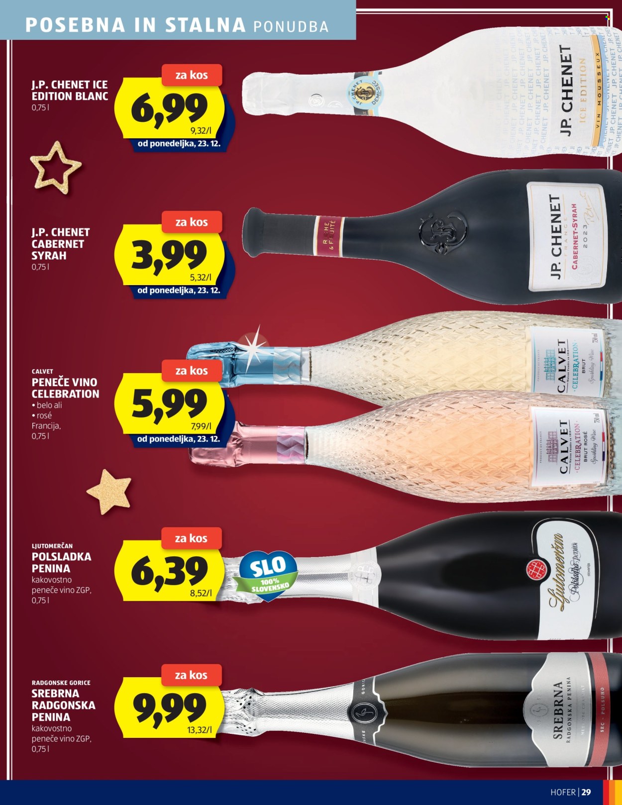 Hofer katalog - 19.12.2024 - 28.12.2024. Stran 29