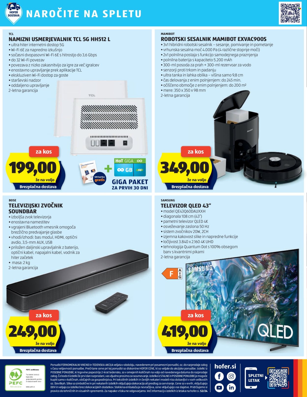 Hofer katalog - 19.12.2024 - 28.12.2024. Stran 40
