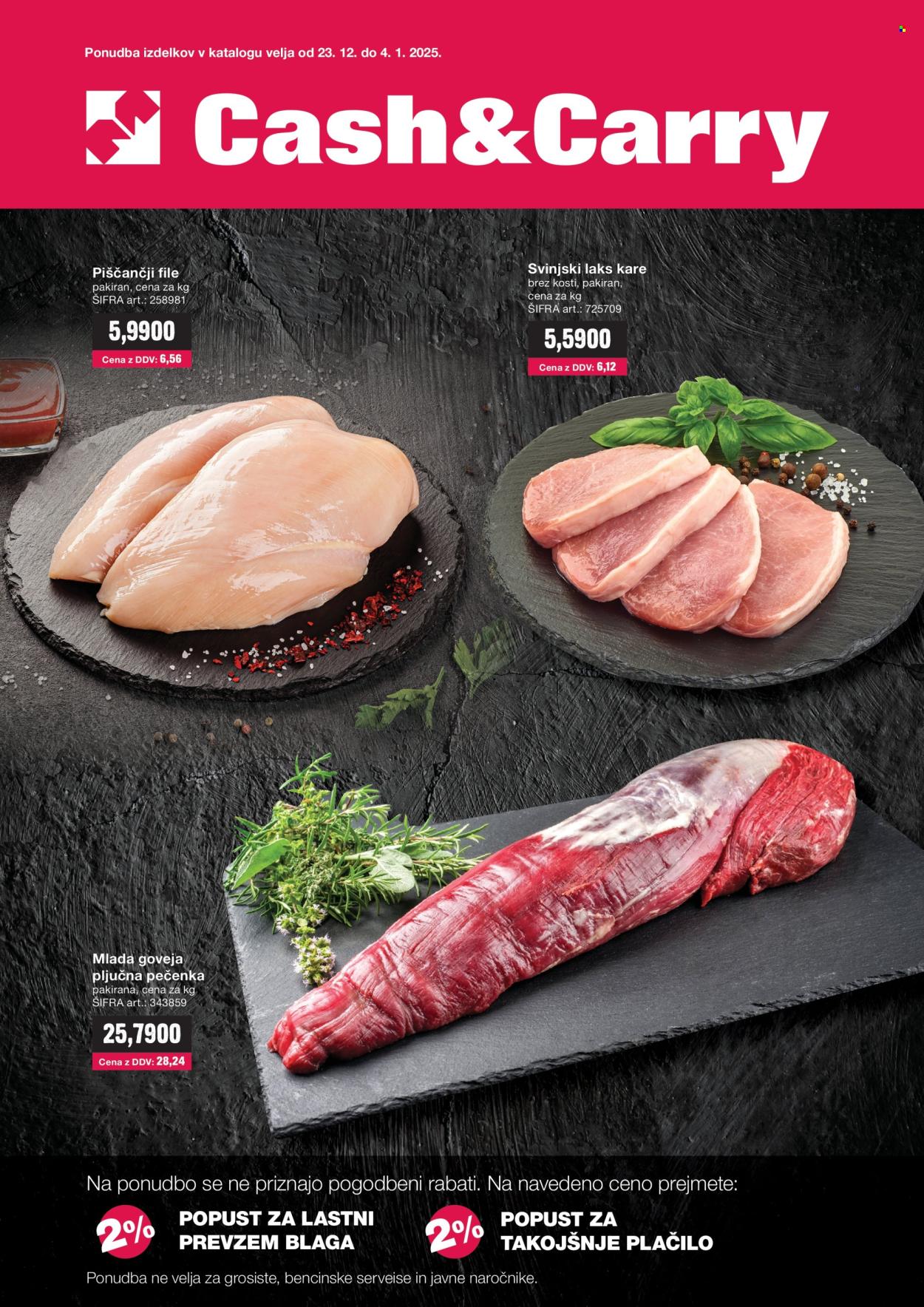 Mercator Cash & Carry katalog - 23.12.2024 - 4.1.2025. Stran 1