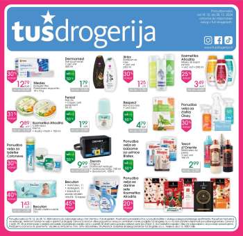 Tuš Drogeria katalog - 18.12.2024 - 28.12.2024.