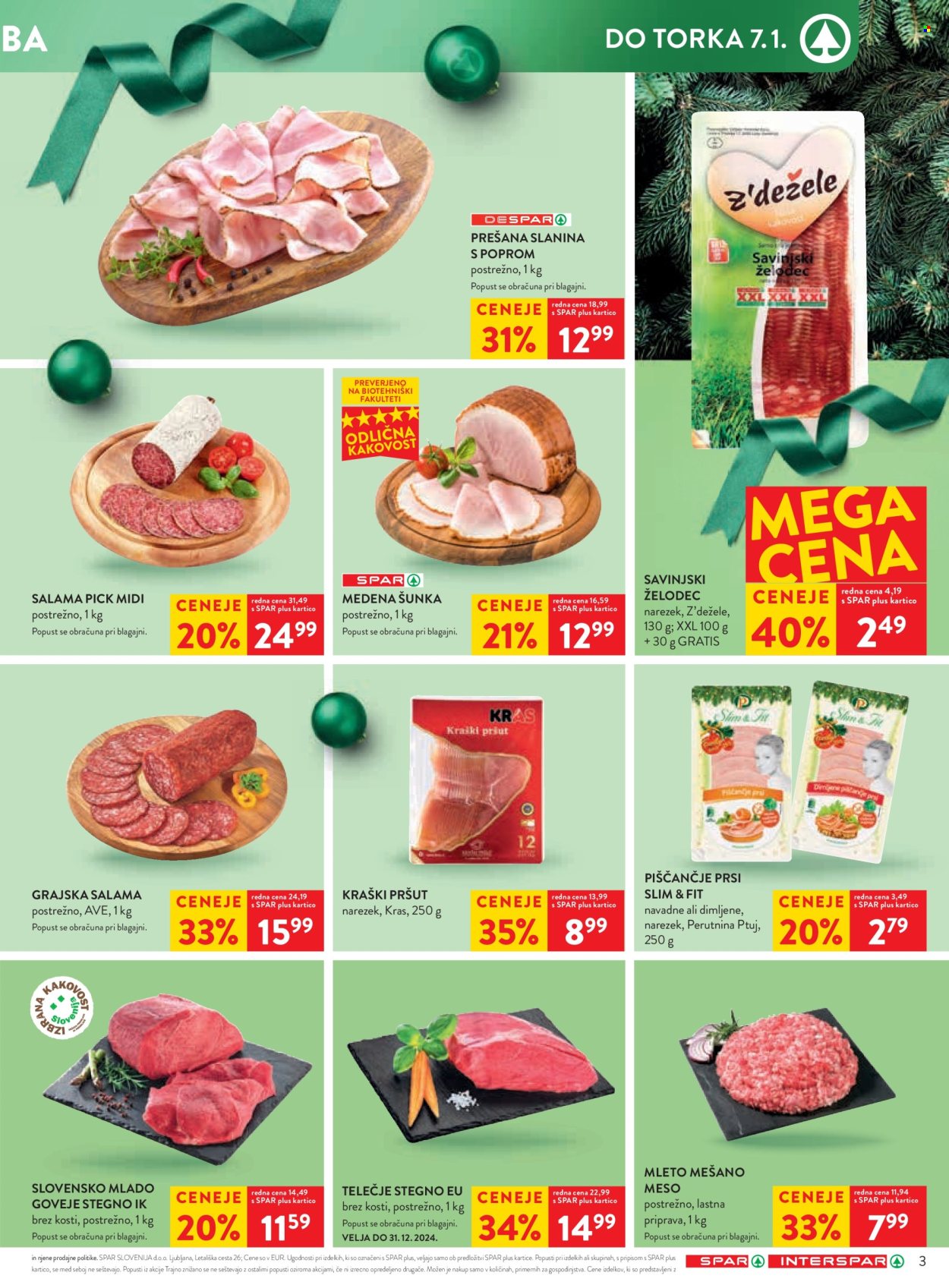 SPAR katalog - 25.12.2024 - 7.1.2025. Stran 3