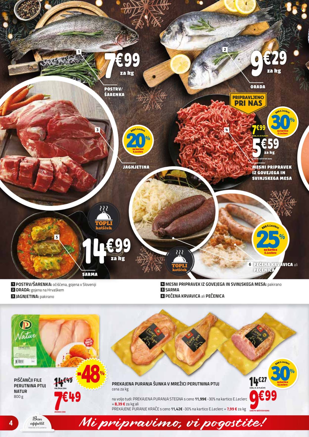 E.Leclerc katalog - 27.12.2024 - 4.1.2025. Stran 4