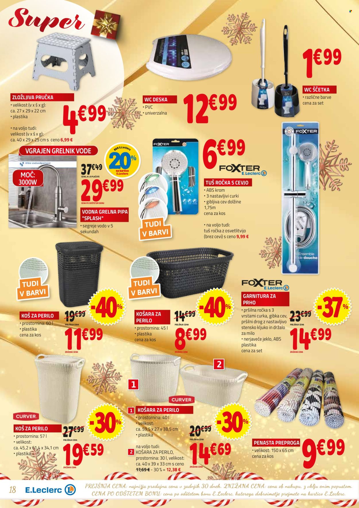 E.Leclerc katalog - 27.12.2024 - 4.1.2025. Stran 18