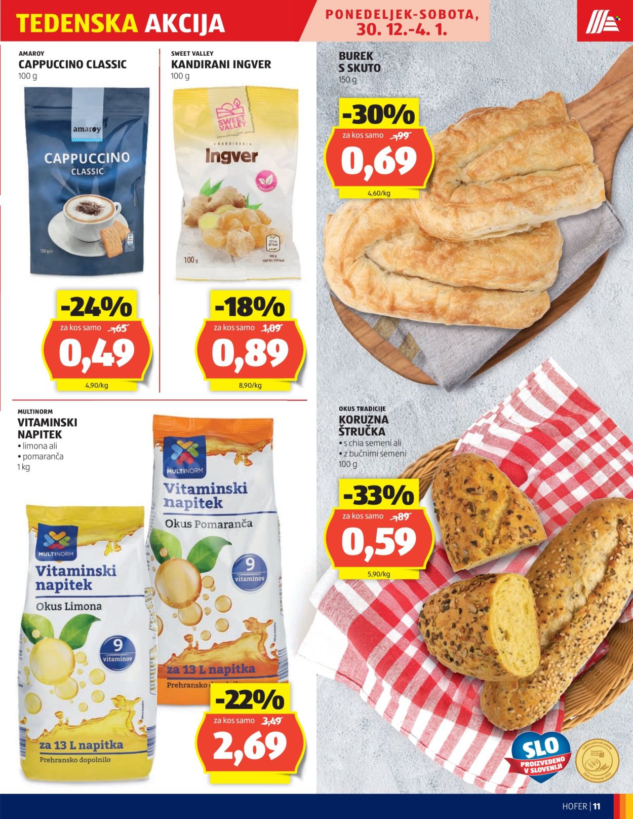 Hofer katalog - 27.12.2024 - 4.1.2025. Stran 11