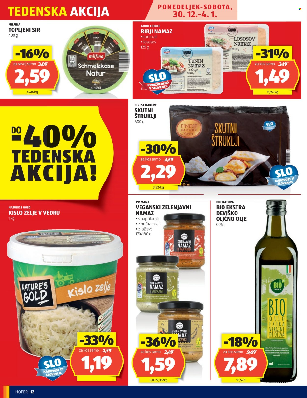 Hofer katalog - 27.12.2024 - 4.1.2025. Stran 12