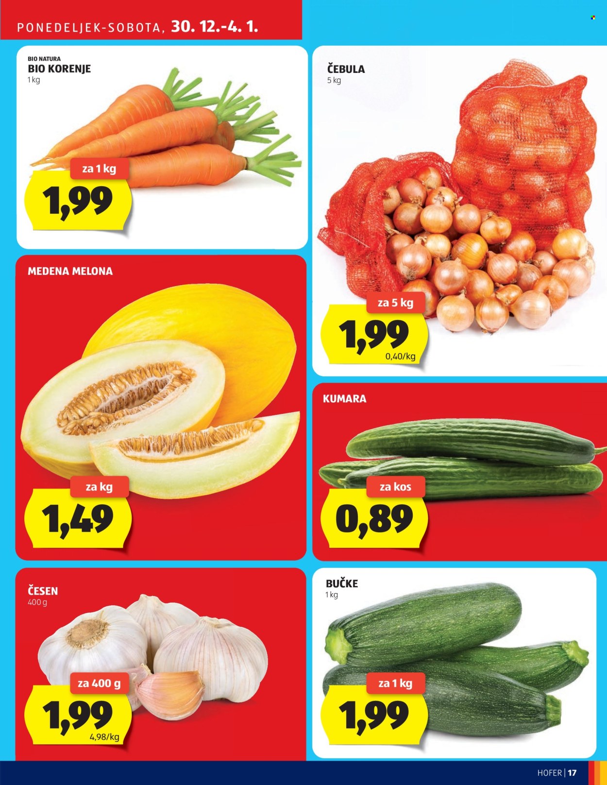 Hofer katalog - 27.12.2024 - 4.1.2025. Stran 17