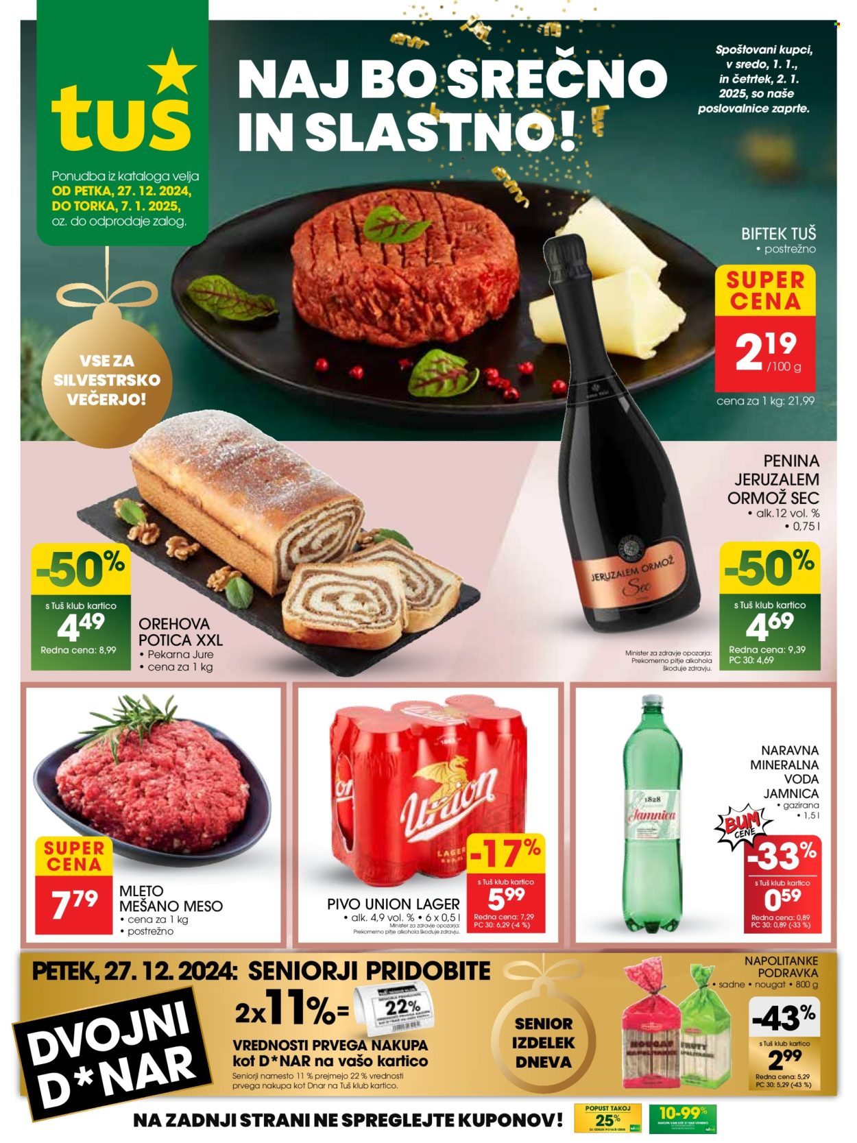 Tuš katalog - 27.12.2024 - 7.1.2025. Stran 1