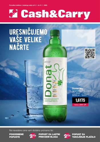 Mercator Cash & Carry katalog - 6.1.2025 - 31.1.2025.