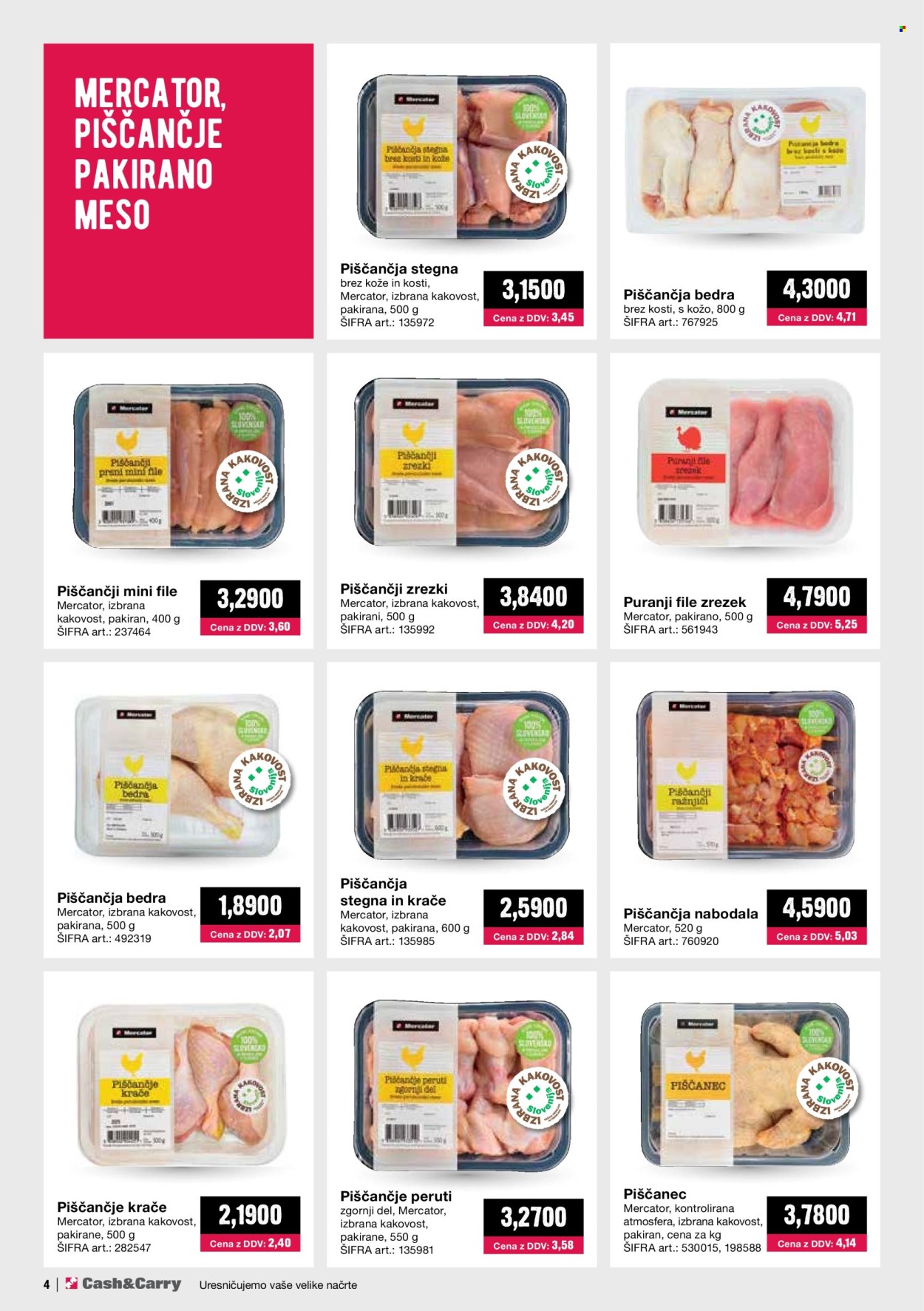 Mercator Cash & Carry katalog - 6.1.2025 - 31.1.2025. Stran 4