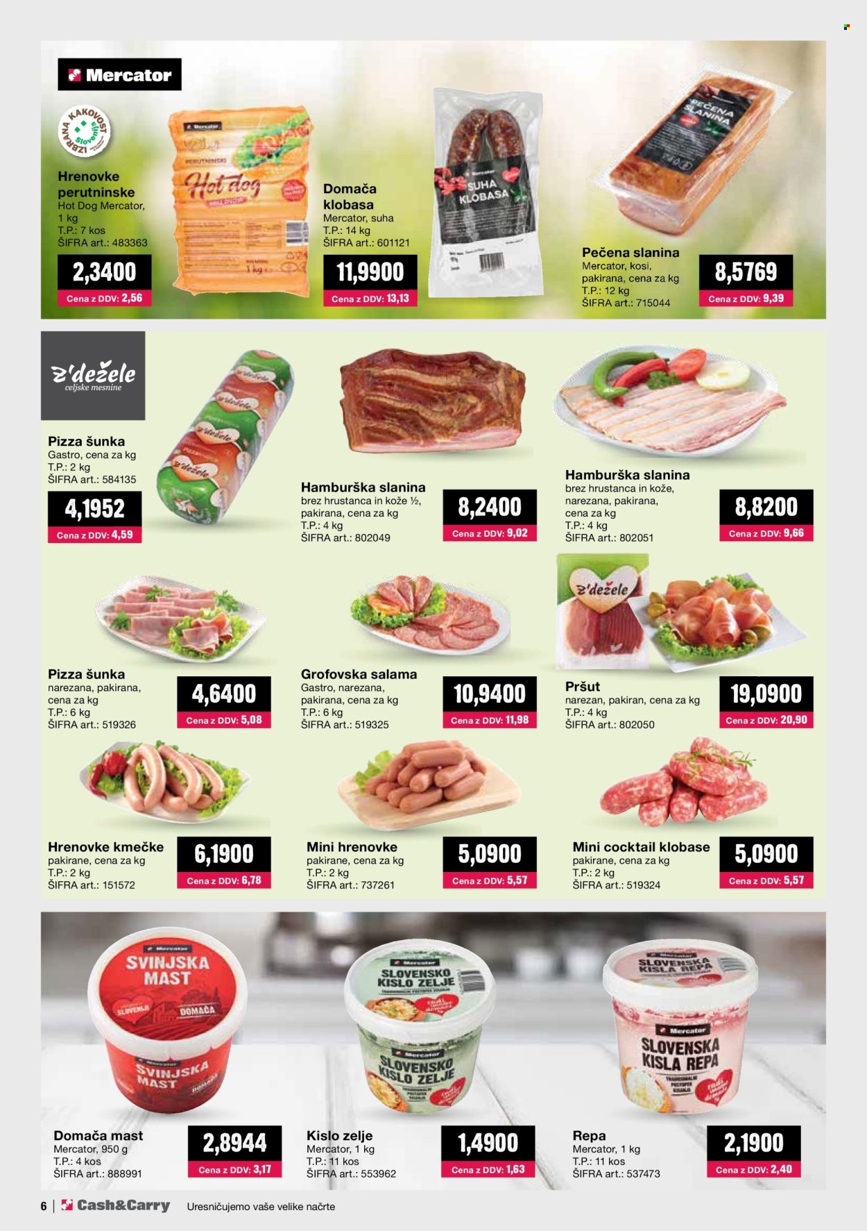 Mercator Cash & Carry katalog - 6.1.2025 - 31.1.2025. Stran 6