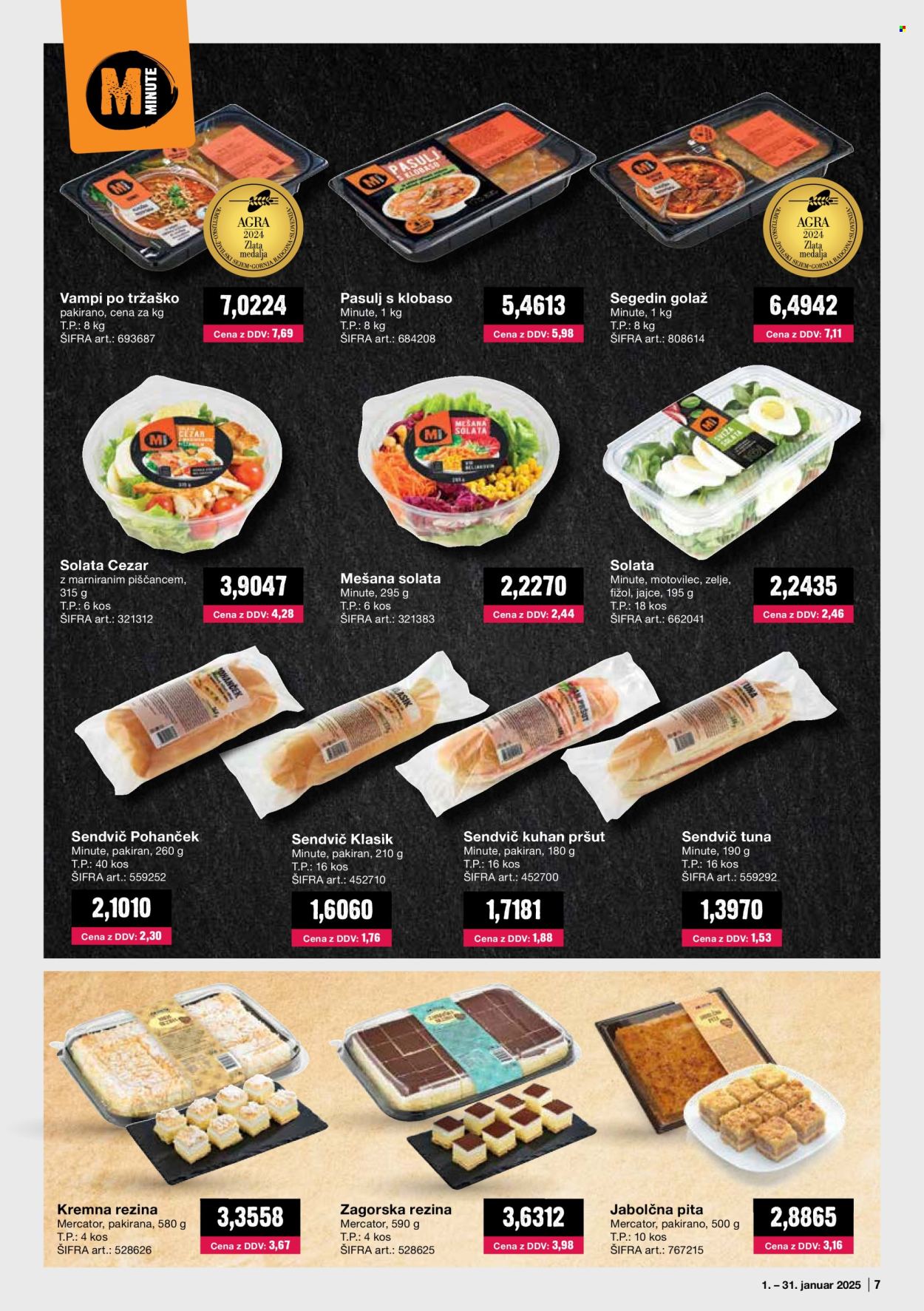 Mercator Cash & Carry katalog - 6.1.2025 - 31.1.2025. Stran 7