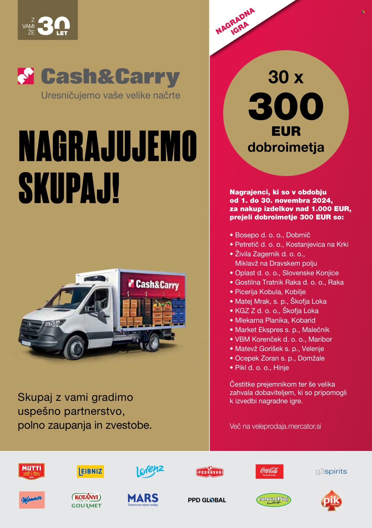 Mercator Cash & Carry katalog - 6.1.2025 - 31.1.2025. Stran 20