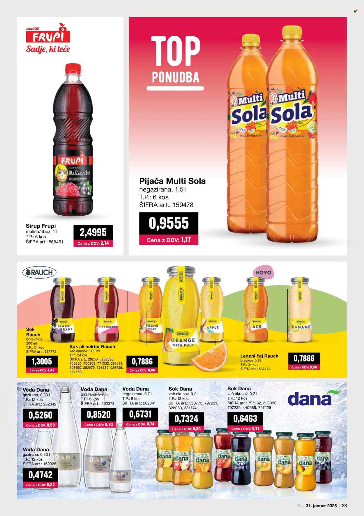 Mercator Cash & Carry katalog - 6.1.2025 - 31.1.2025. Stran 23