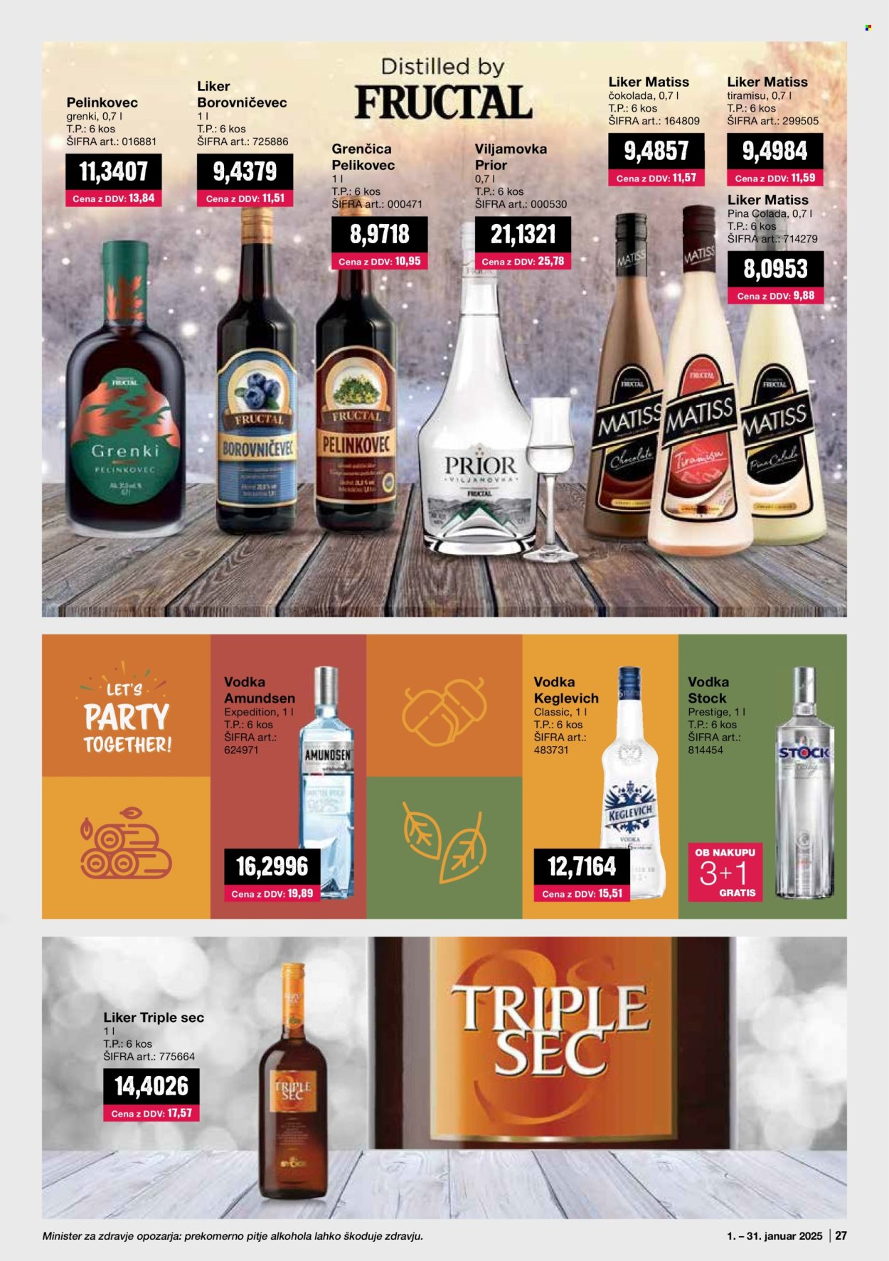 Mercator Cash & Carry katalog - 6.1.2025 - 31.1.2025. Stran 27