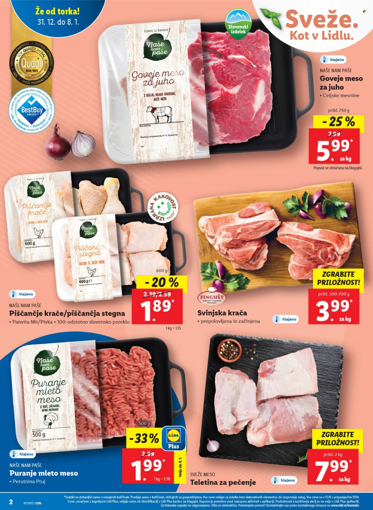 Lidl katalog - 31.12.2024 - 8.1.2025. Stran 2