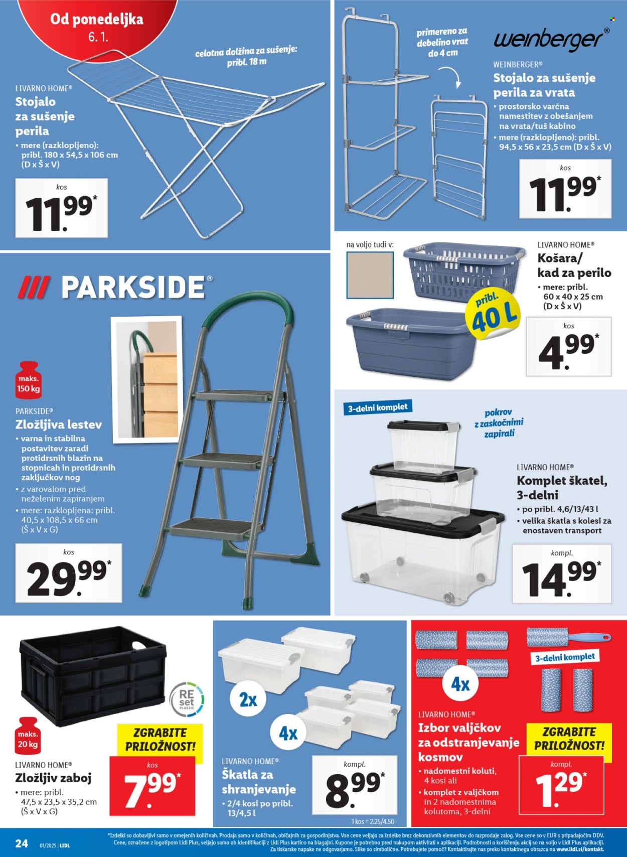 Lidl katalog - 31.12.2024 - 8.1.2025. Stran 40