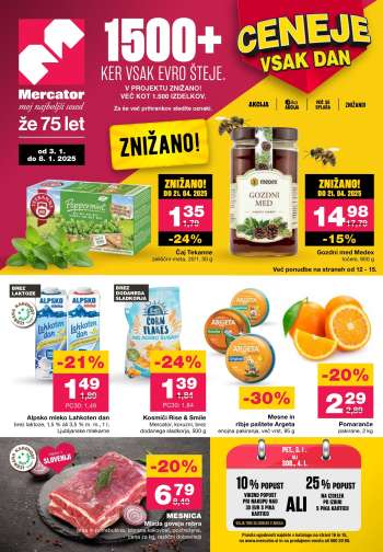 Mercator katalog - 3.1.2025 - 8.1.2025.