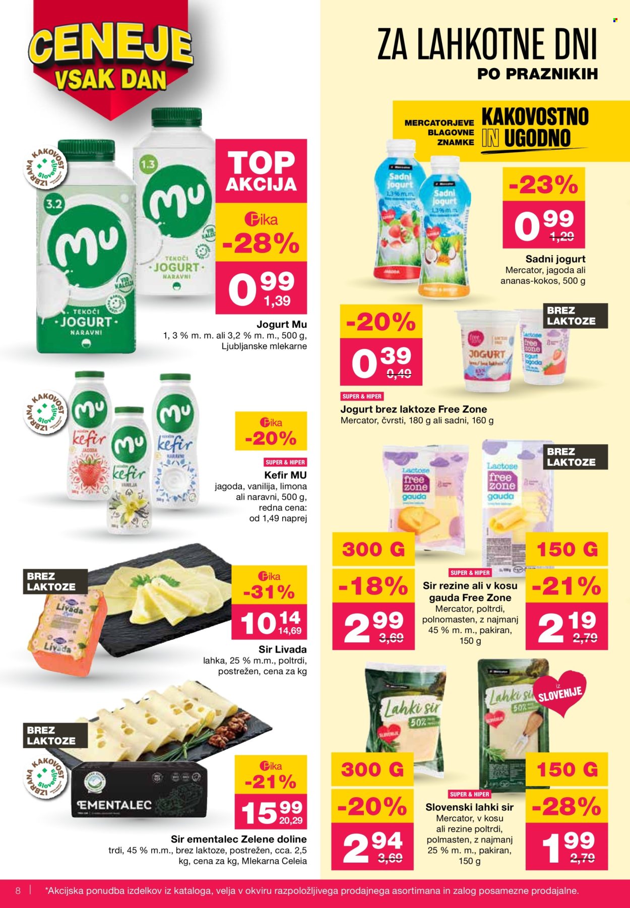 Mercator katalog - 3.1.2025 - 8.1.2025. Stran 8