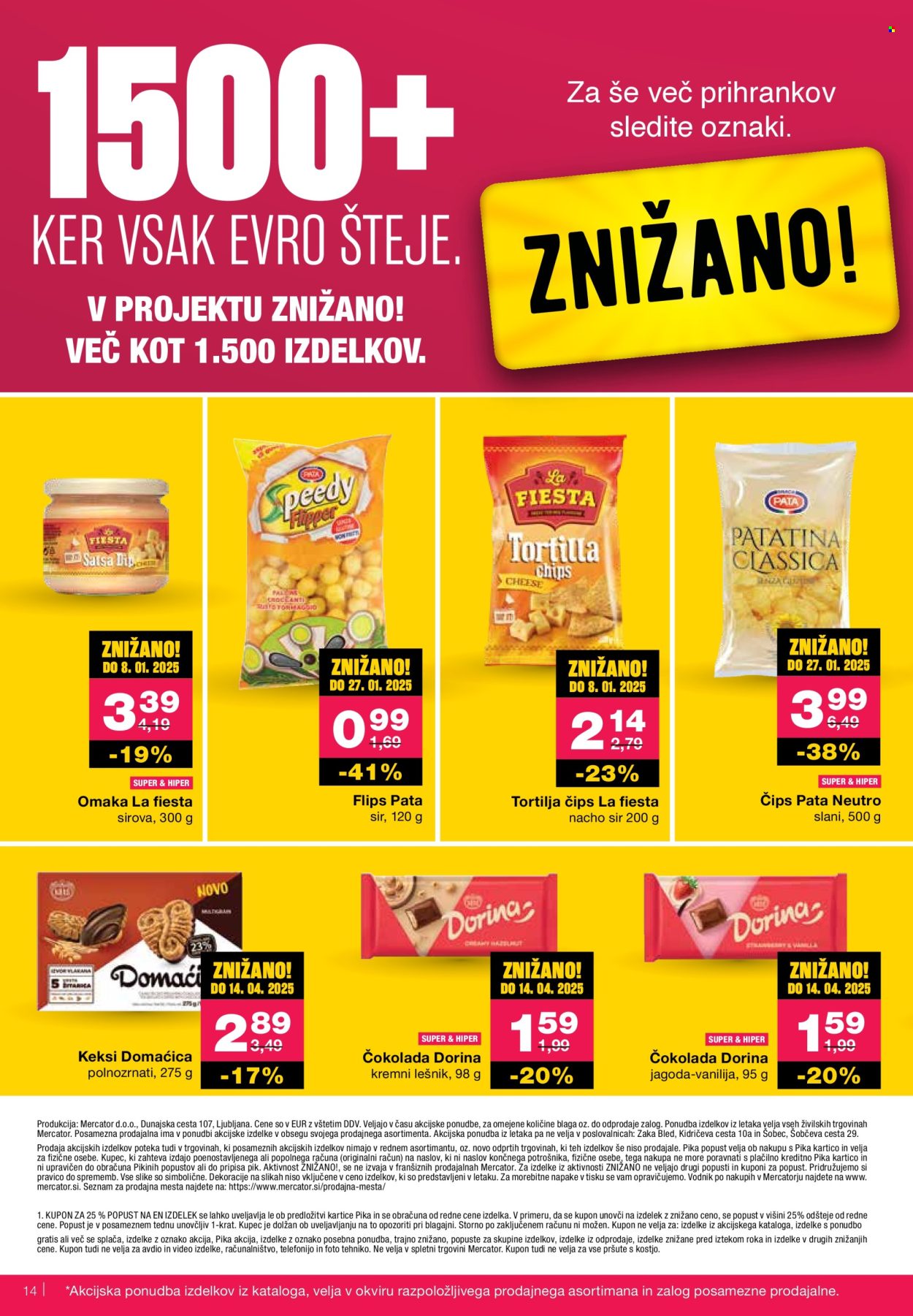 Mercator katalog - 3.1.2025 - 8.1.2025. Stran 14