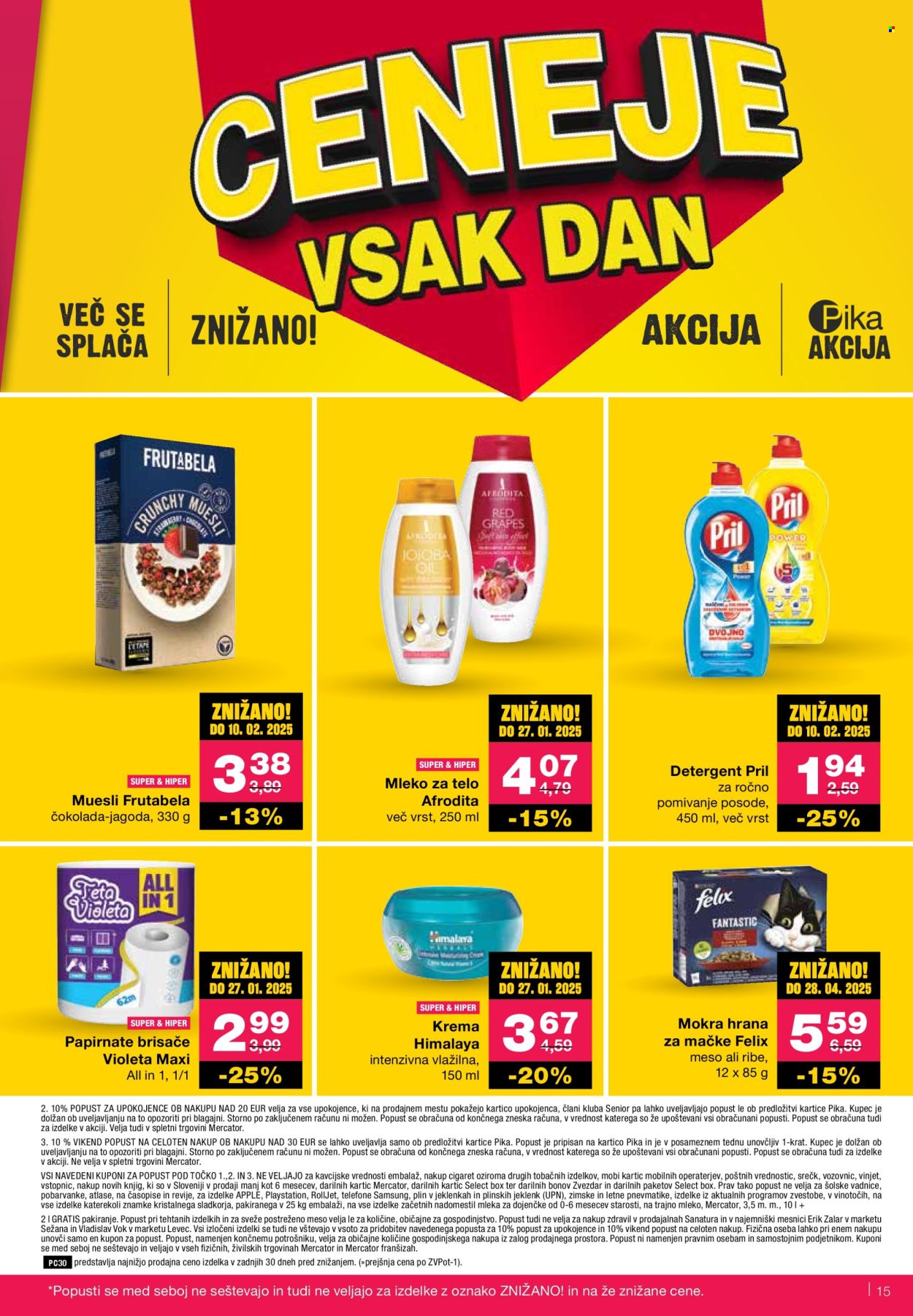 Mercator katalog - 3.1.2025 - 8.1.2025. Stran 15