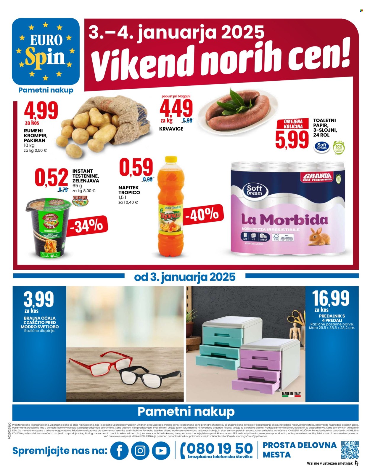 EuroSpin katalog - 3.1.2025 - 8.1.2025. Stran 16
