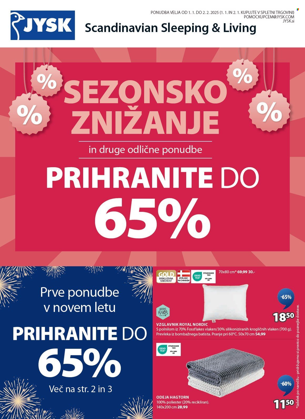 JYSK katalog - 1.1.2025 - 2.2.2025. Stran 2