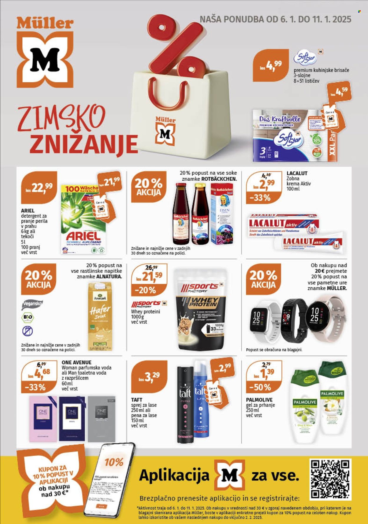 Müller katalog - 6.1.2025 - 11.1.2025. Stran 1