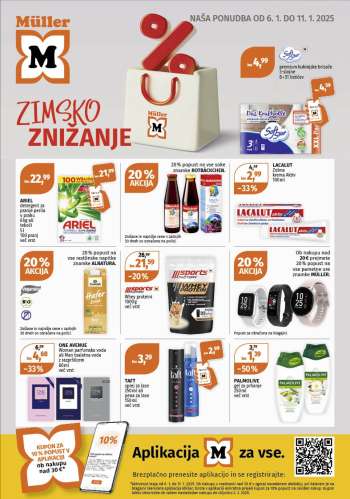 Müller katalog - 6.1.2025 - 11.1.2025.