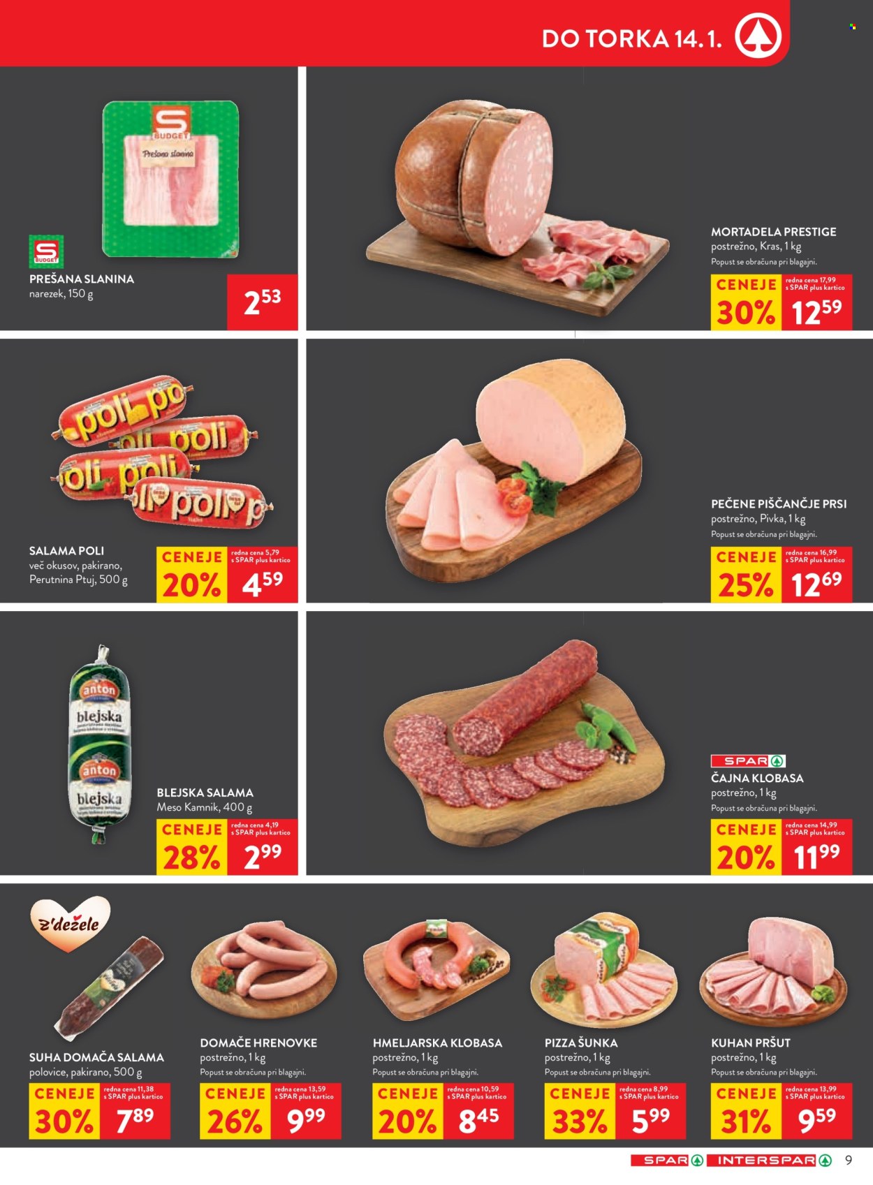 SPAR katalog - 8.1.2025 - 21.1.2025. Stran 11
