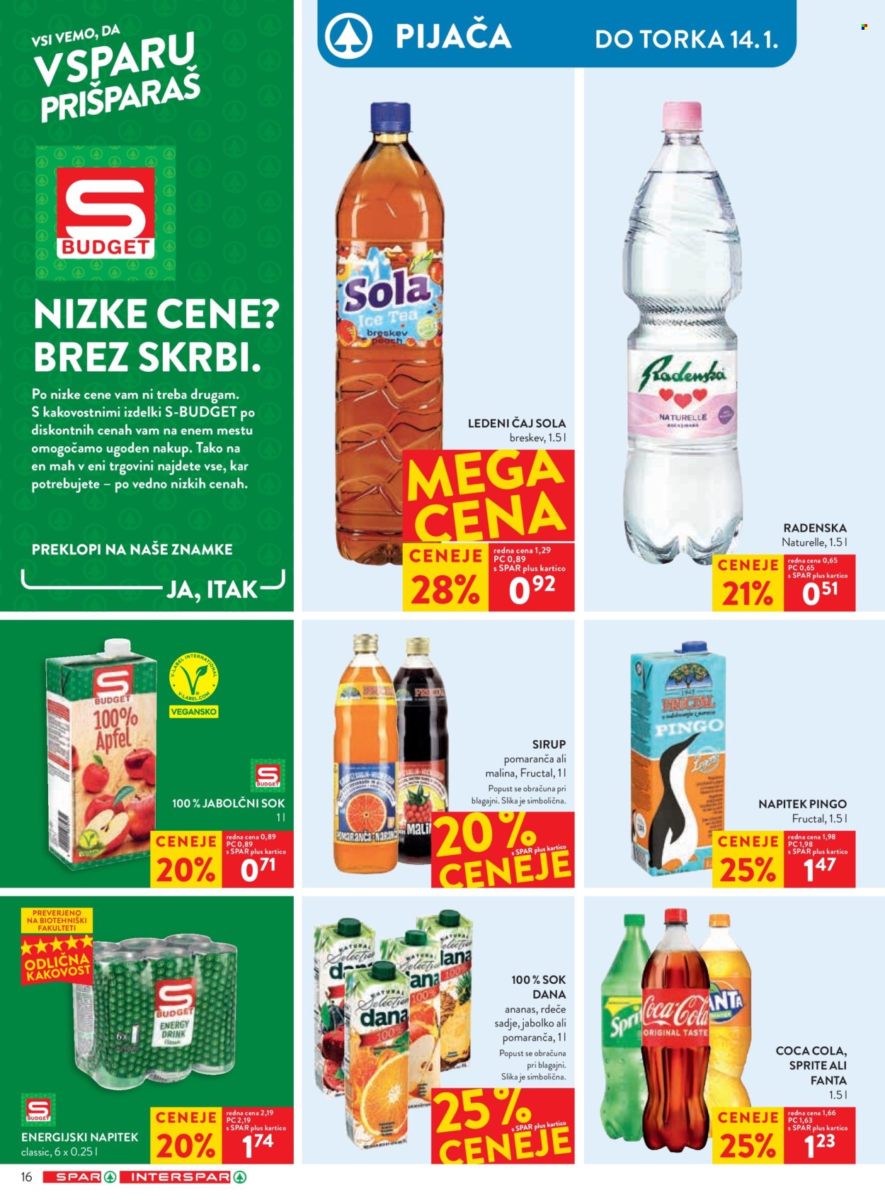 SPAR katalog - 8.1.2025 - 21.1.2025. Stran 20