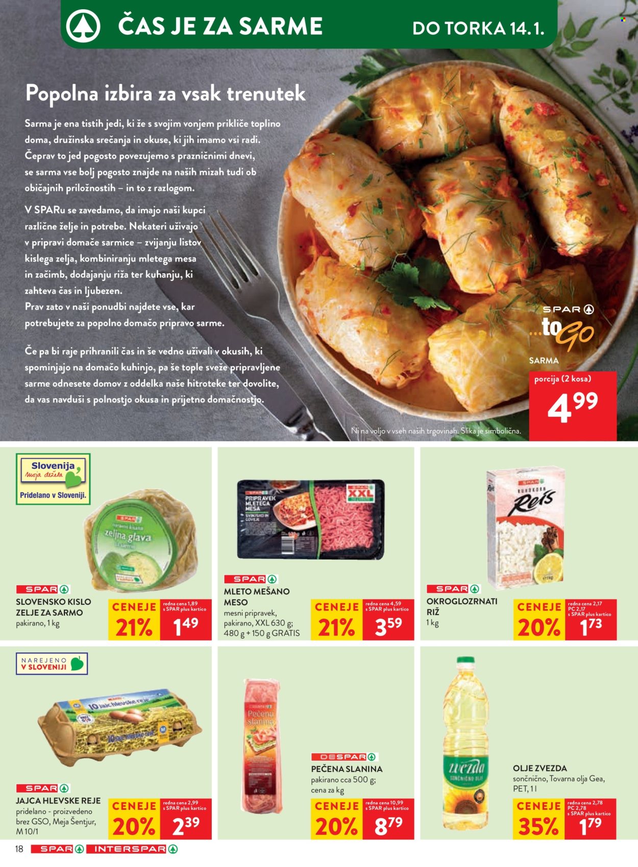 SPAR katalog - 8.1.2025 - 21.1.2025. Stran 22