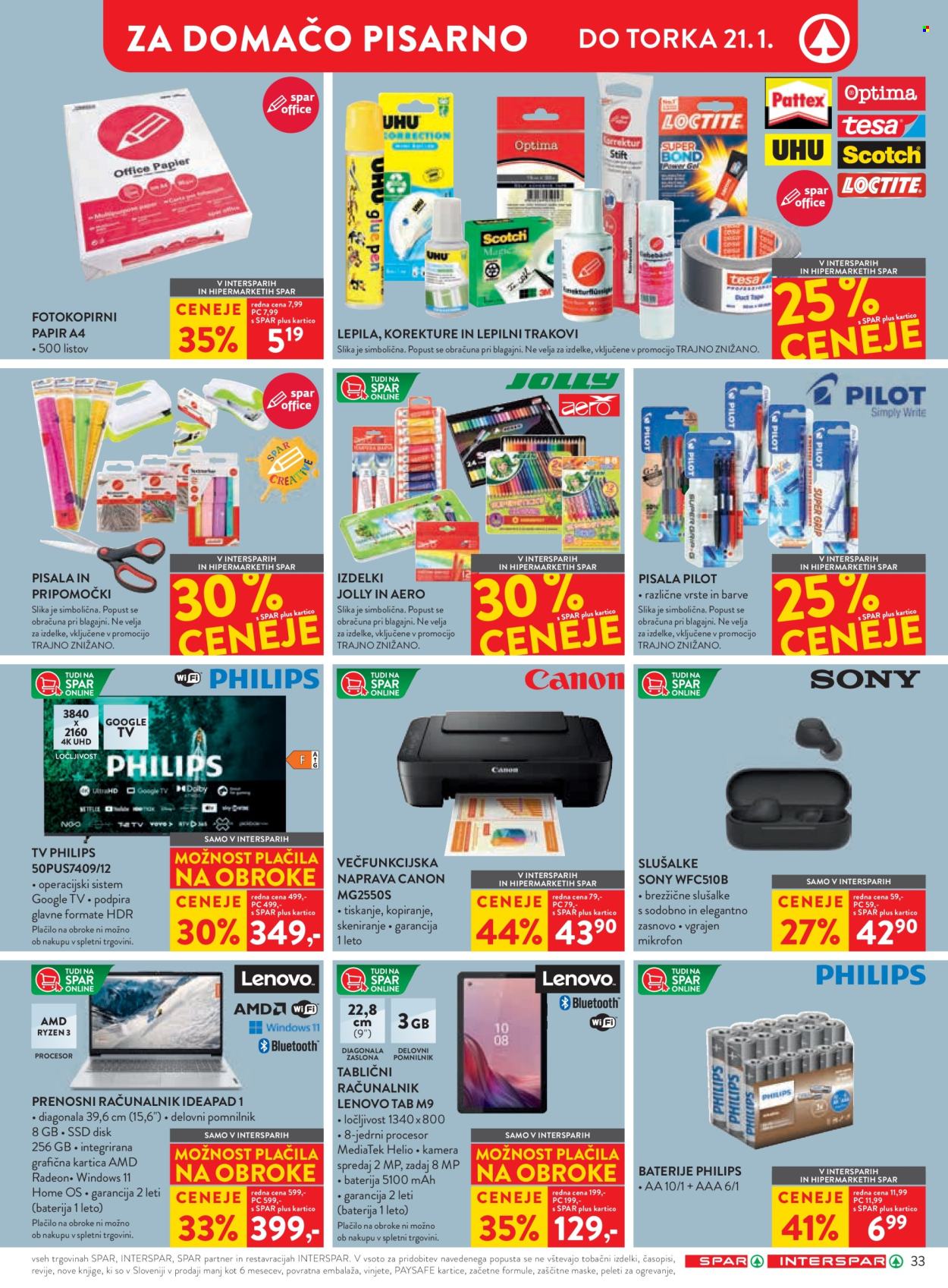 SPAR katalog - 8.1.2025 - 21.1.2025. Stran 37